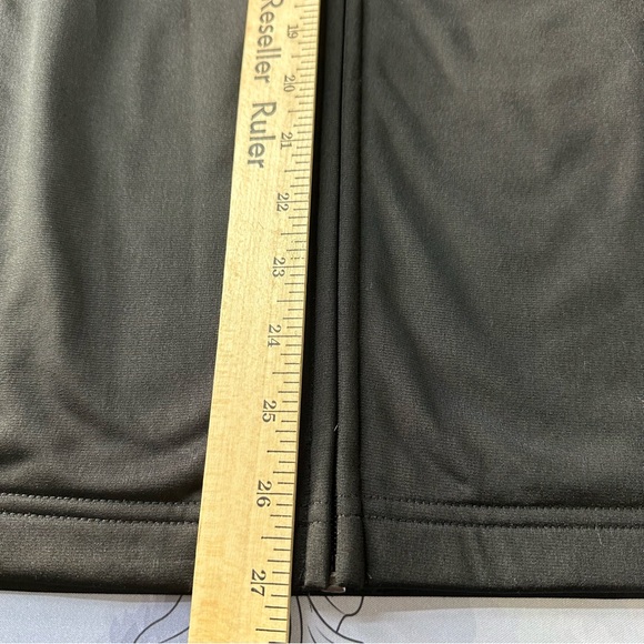 NWT Mens Xersion Quick Dri Gym Workout Jacket Black w/gray stripes Large - Picture 5 of 6